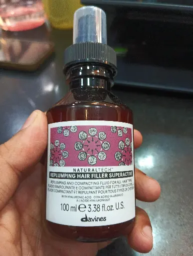 Davines Naturaltech Replumping Conditioner Hair Serum for Volume and Shine 100 Ml